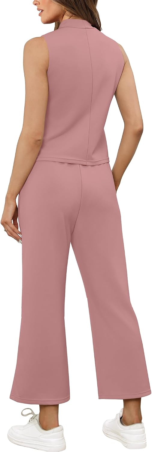 Detalle de Sampeel Women's Two-Piece Set in Spacer Fabric