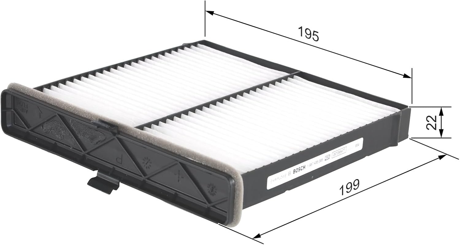 Thumbnail 1 de Bosch M5085 Filtre d’Habitacle Standard – contre pollen et poussière