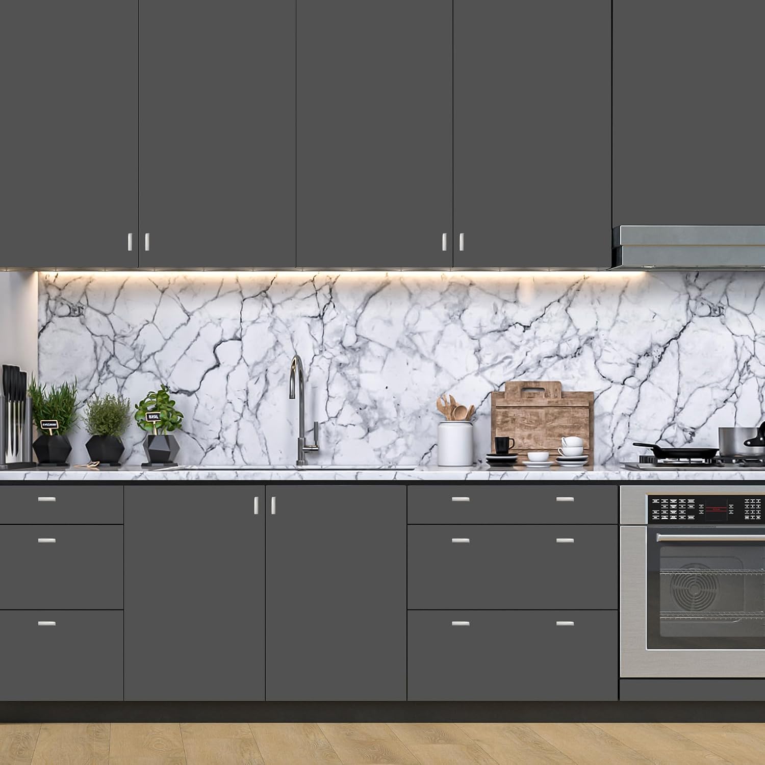 Detalle 2 de Cabinet Knobs, Brushed Nickel
