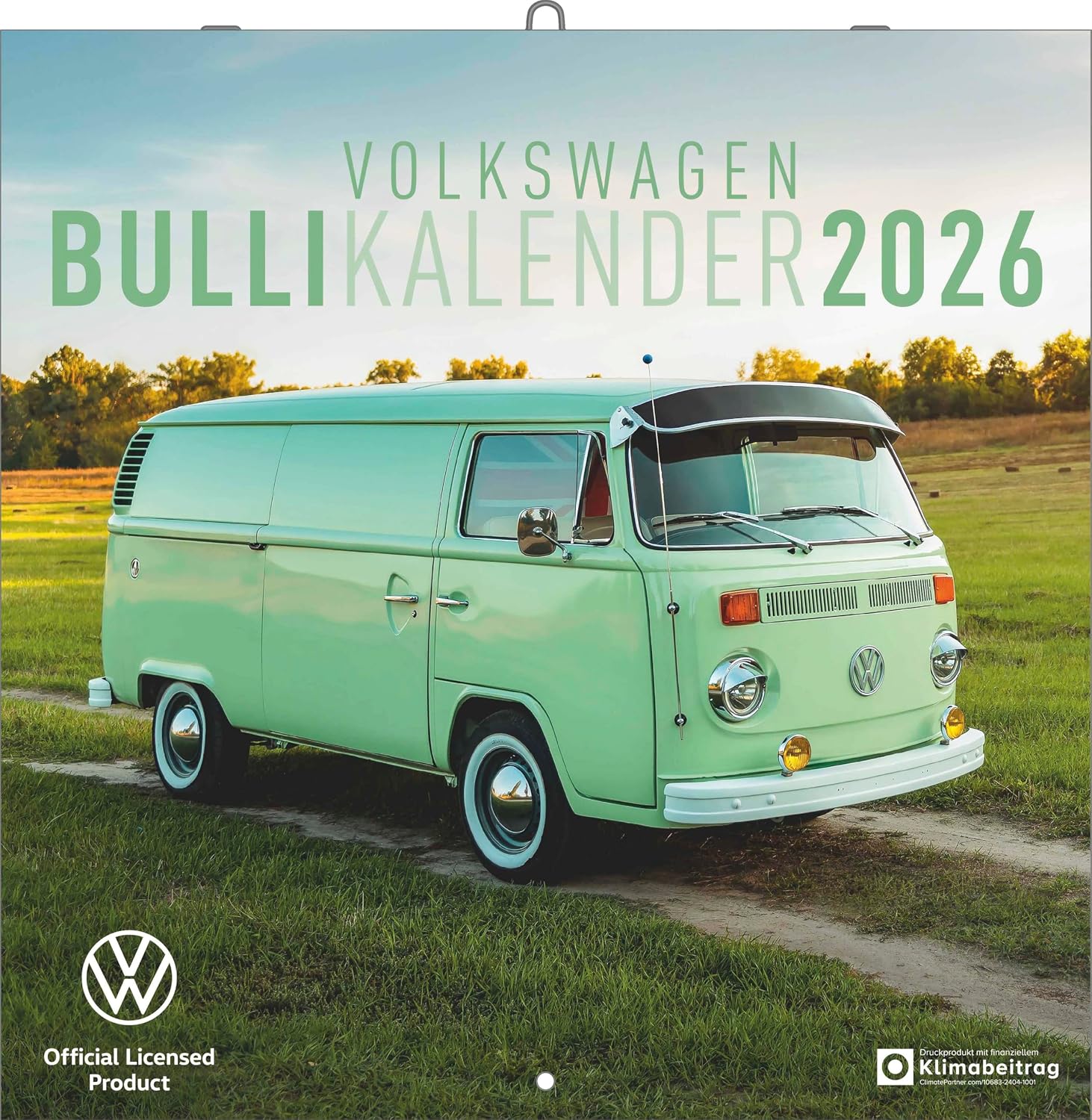Detalle de Volkswagen Bulli Kalender 2026 – 30 × 30 cm, der Klassiker für Bulli-Fans