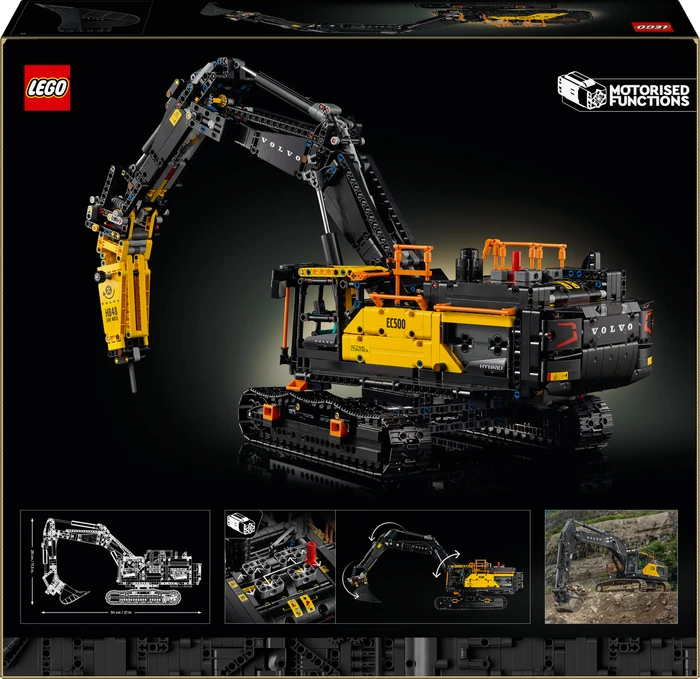 Thumbnail 6 de Lego Technic Volvo EC500 Hybrid Bagger 2.359 Teile