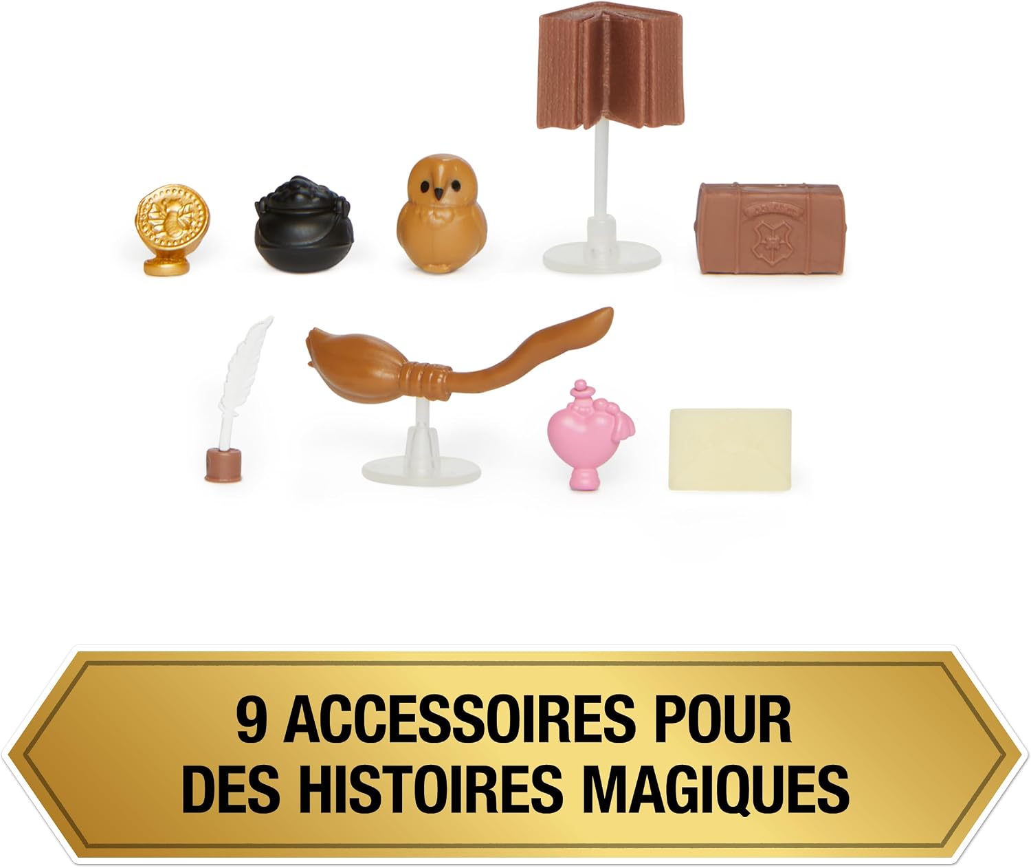 Detalle 2 de Calendrier de l’Avent Wizarding World Harry Potter avec 24 surprises et mini-figurines Moments Magiques
