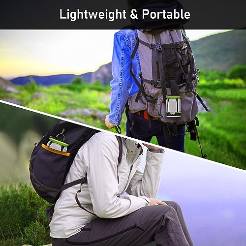 Detalle de Blukar Lámpara Camping LED Recargable, 7 Modos y 360° de Iluminación