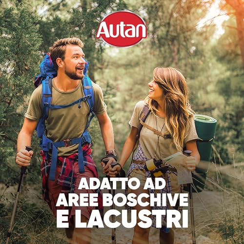 Detalle de Autan Zecche e Tafani Vapo, Spray Antizanzare 2 x 100 ml: protezione rapida e resistente all’acqua
