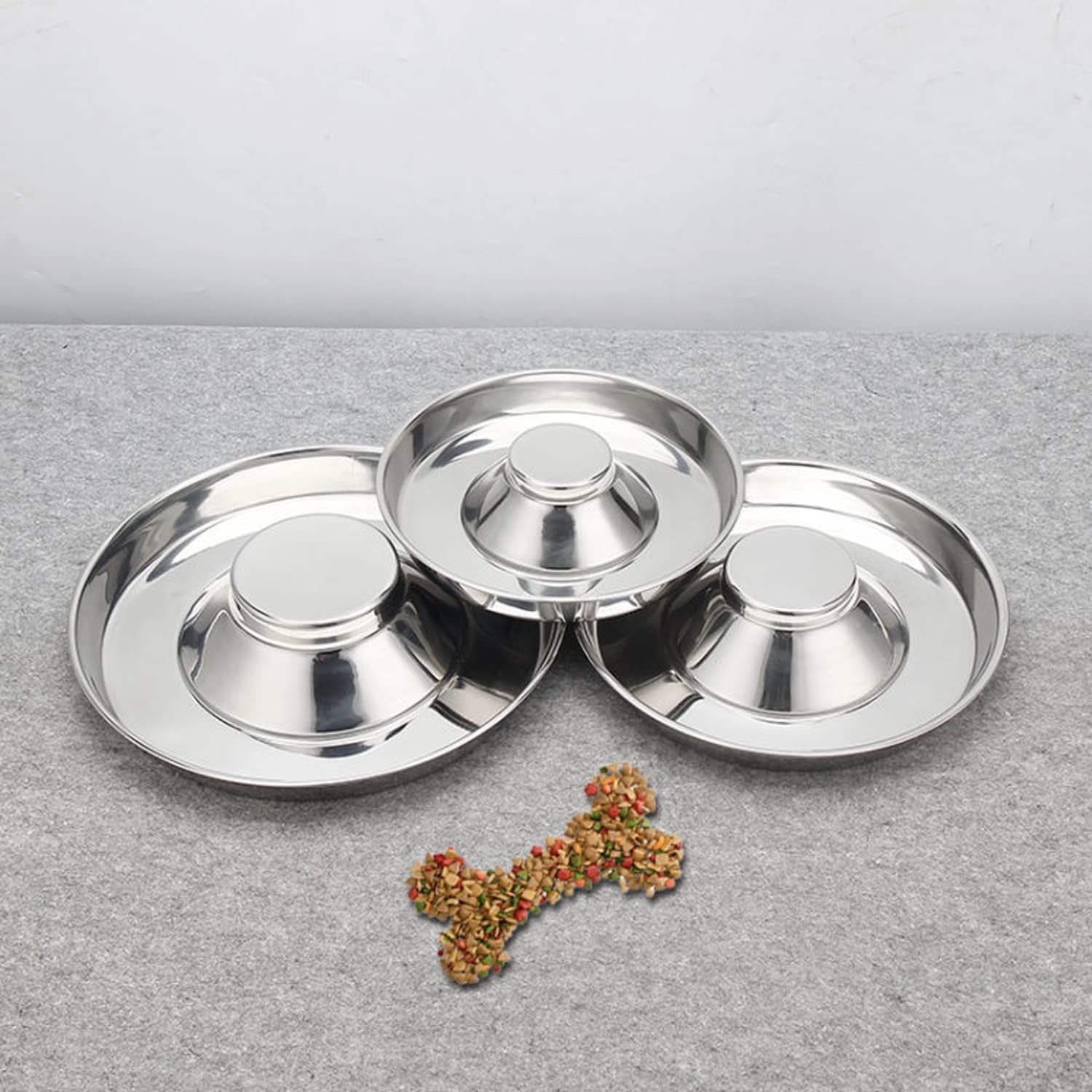 Detalle 2 de Puppy slow feed bowl 30cm 1.4L