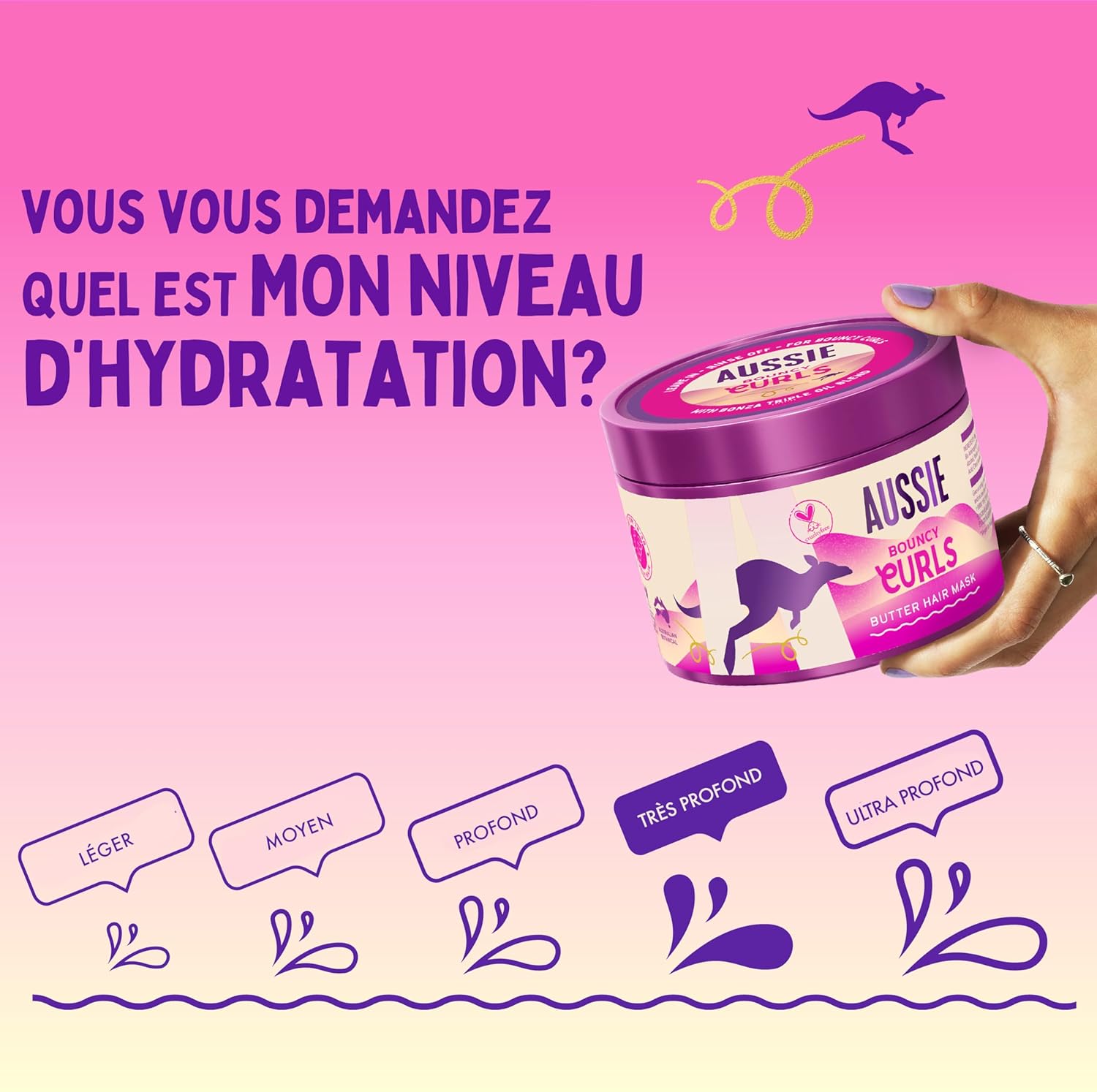 Thumbnail 4 de Aussie Bouncy Curls Masque cheveux 500ml 💇
