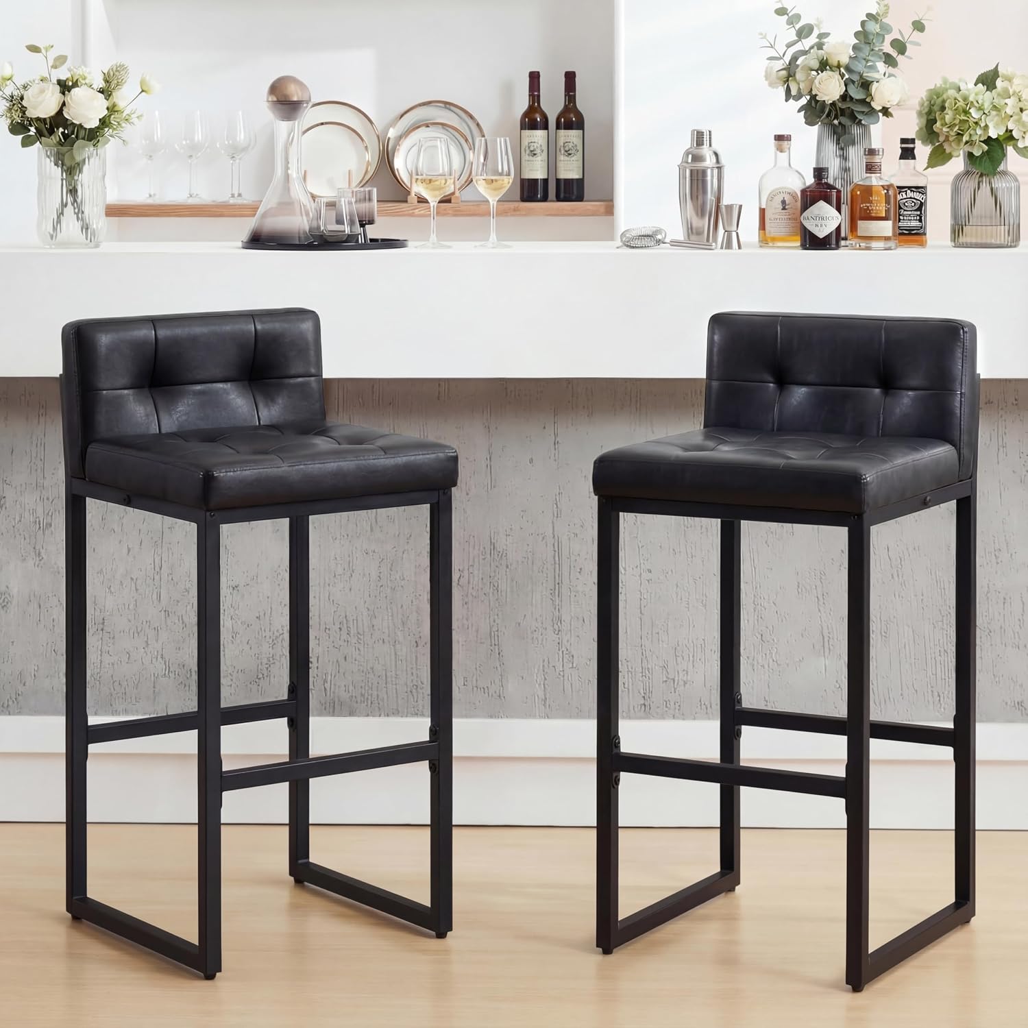 Detalle de Juoerce Counter-Height Bar Stools, Set of 2