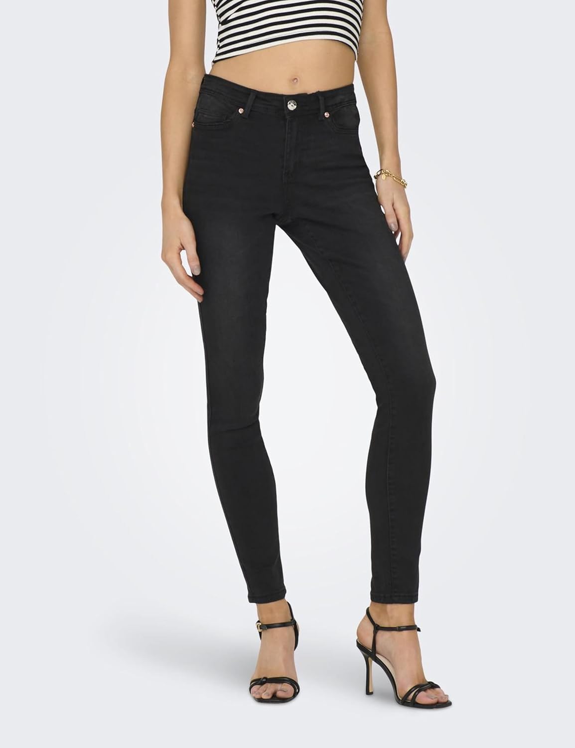 Thumbnail 1 de ONLY Female Skinny Jeans ONLWAUW – Mittlere Taille, Skinny Fit