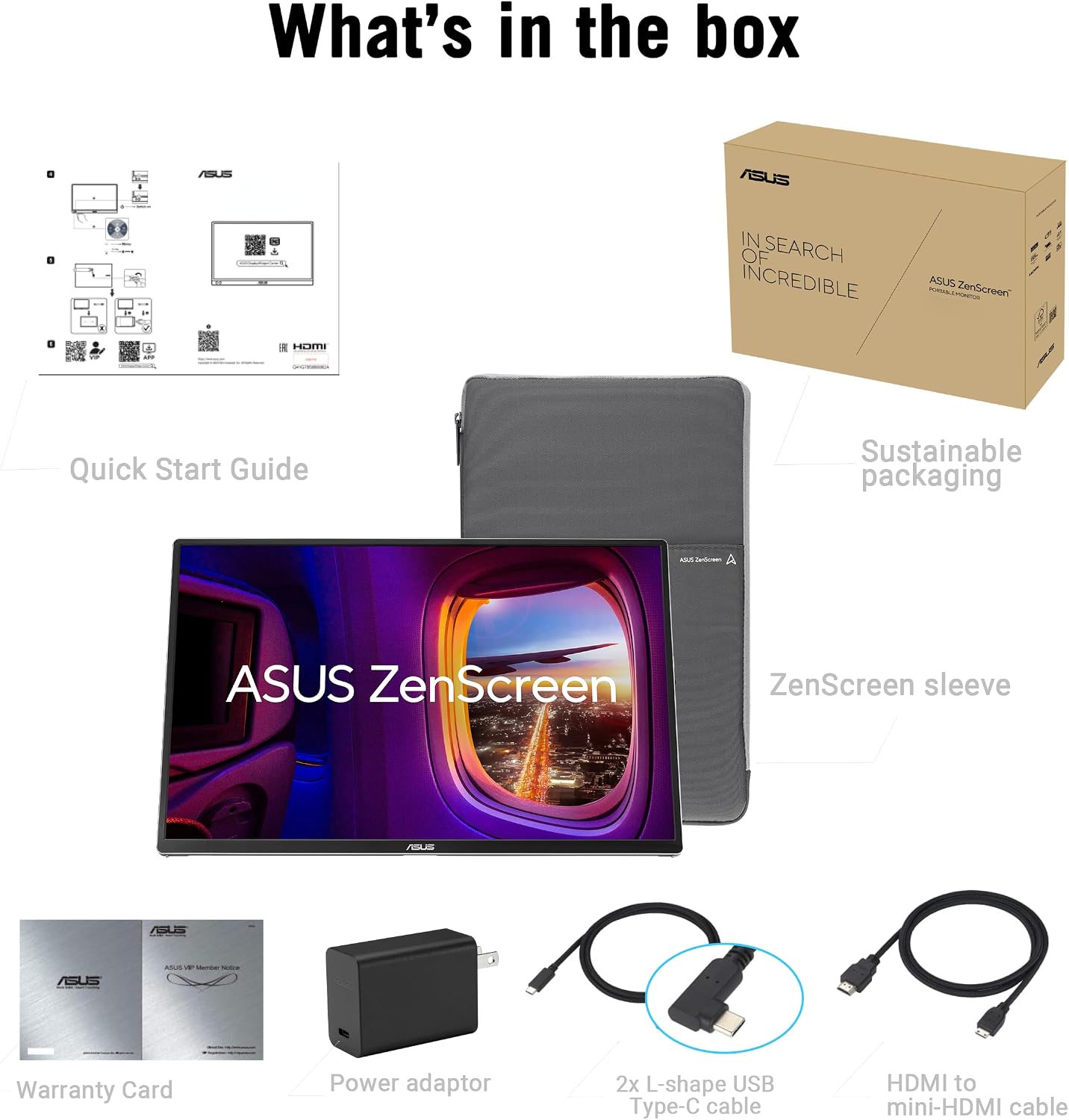 Thumbnail 6 de ASUS ZenScreen OLED MQ16FC 16-Inch Portable Monitor