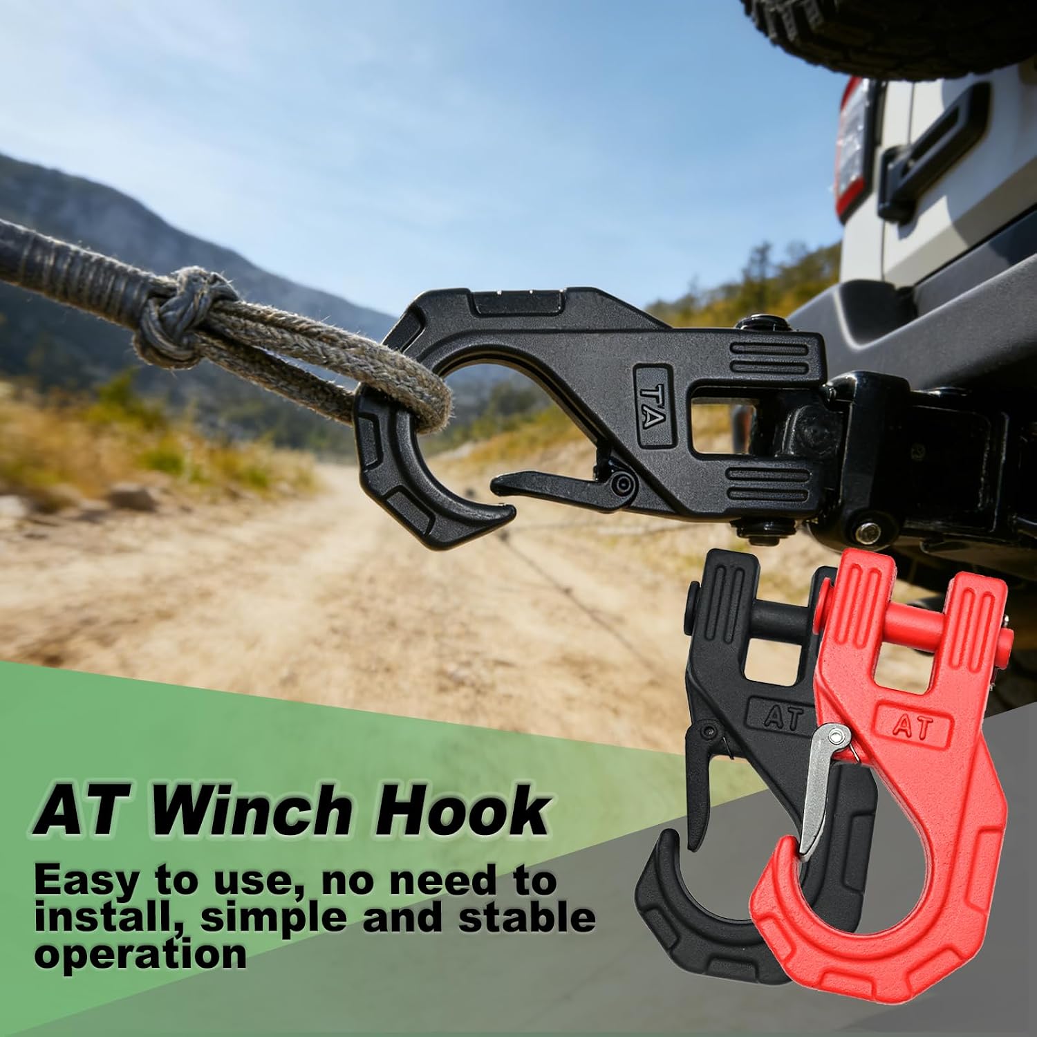 Detalle de Winch Hook, 3/8-Inch