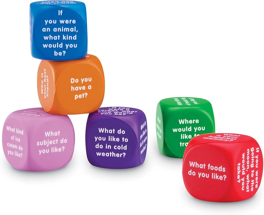 Detalle de Learning Resources Dados para Conversaciones 6 dados 🎲