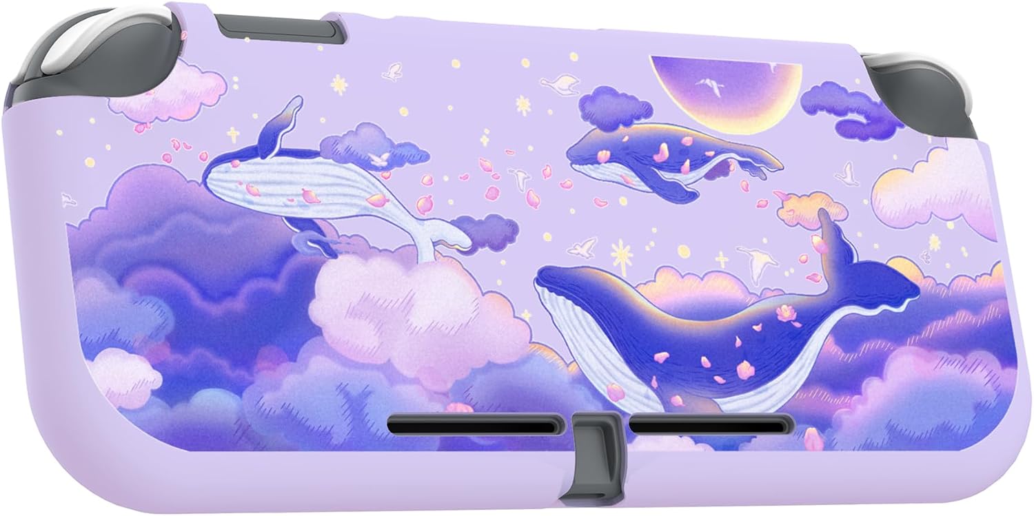 Thumbnail 6 de PlayVita Custom Protective Case for Nintendo Switch Lite — Whale in Dream