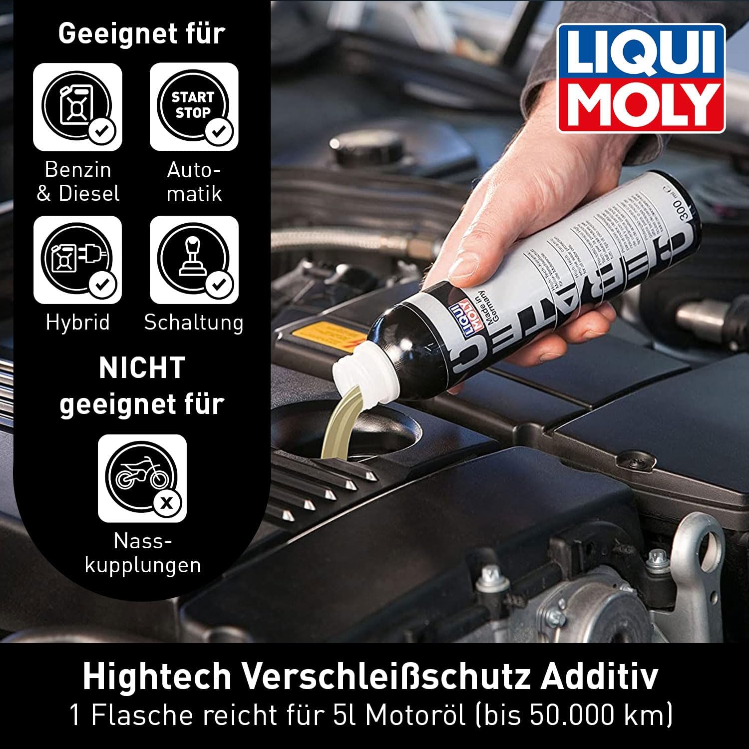 Detalle de Liqui Moly Cera Tec 300 ml Öladditiv