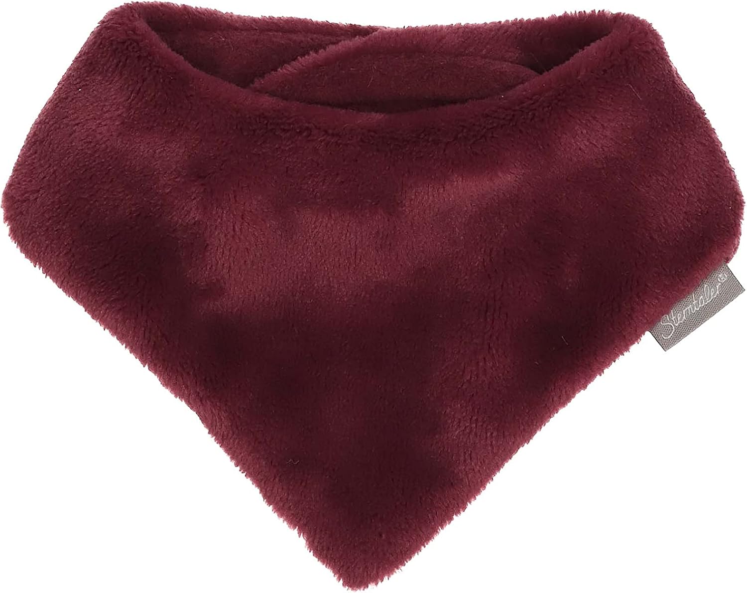 Detalle 1 de Sterntaler Dreieckstuch Teddyflausch – unisex, wendbar mit Klettverschluss (Größe M, Beige/Ecru)