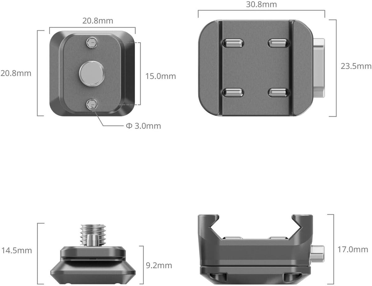 Thumbnail 2 de SMALLRIG 4491 Piastra NATO rapida 5 kg