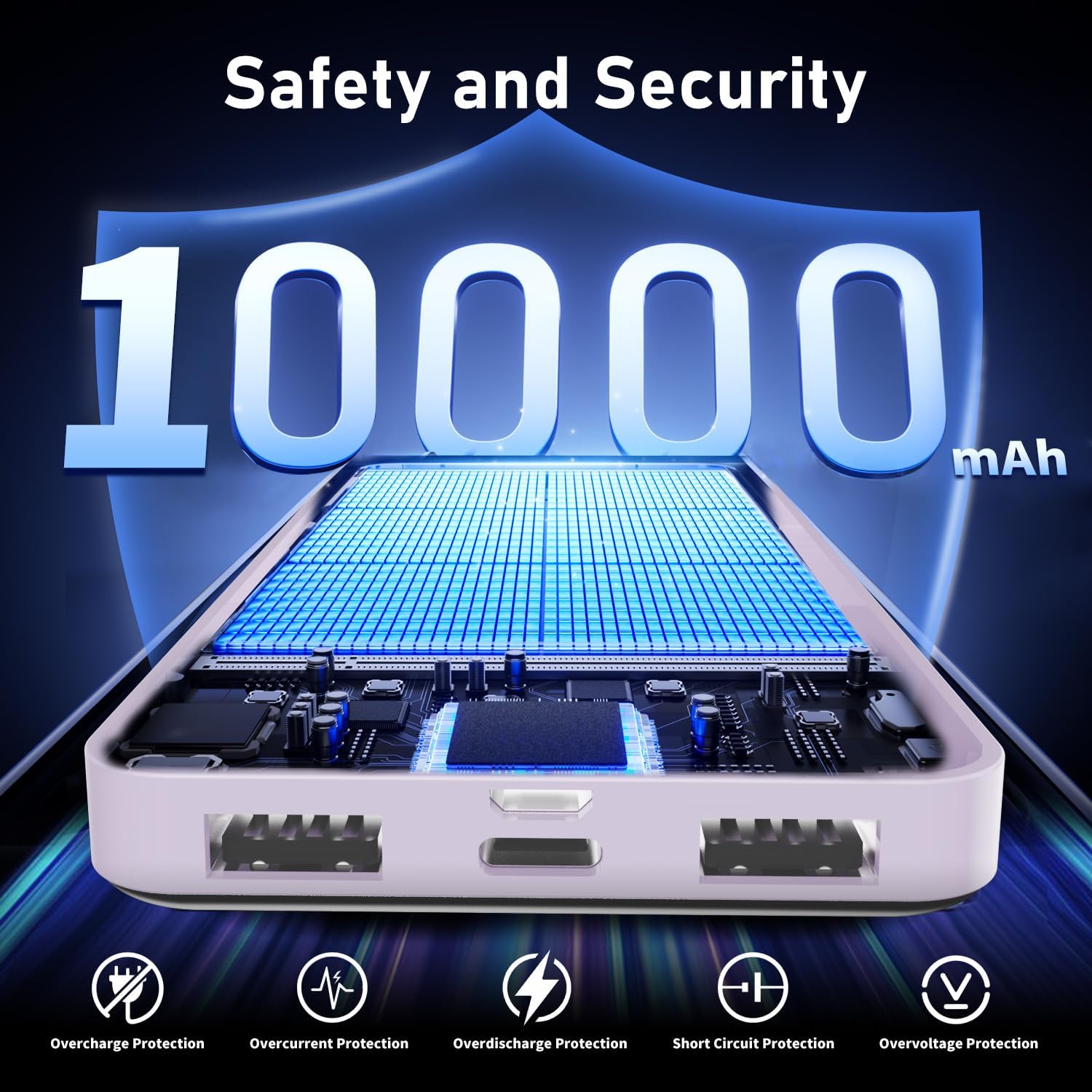 Detalle de Evopow Power Bank 10000mAh