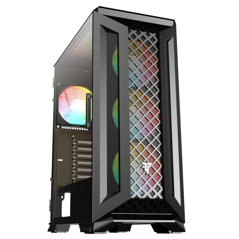 Thumbnail 3 de Tempest Mirage RGB Mesh Torre ATX Negra 🖥