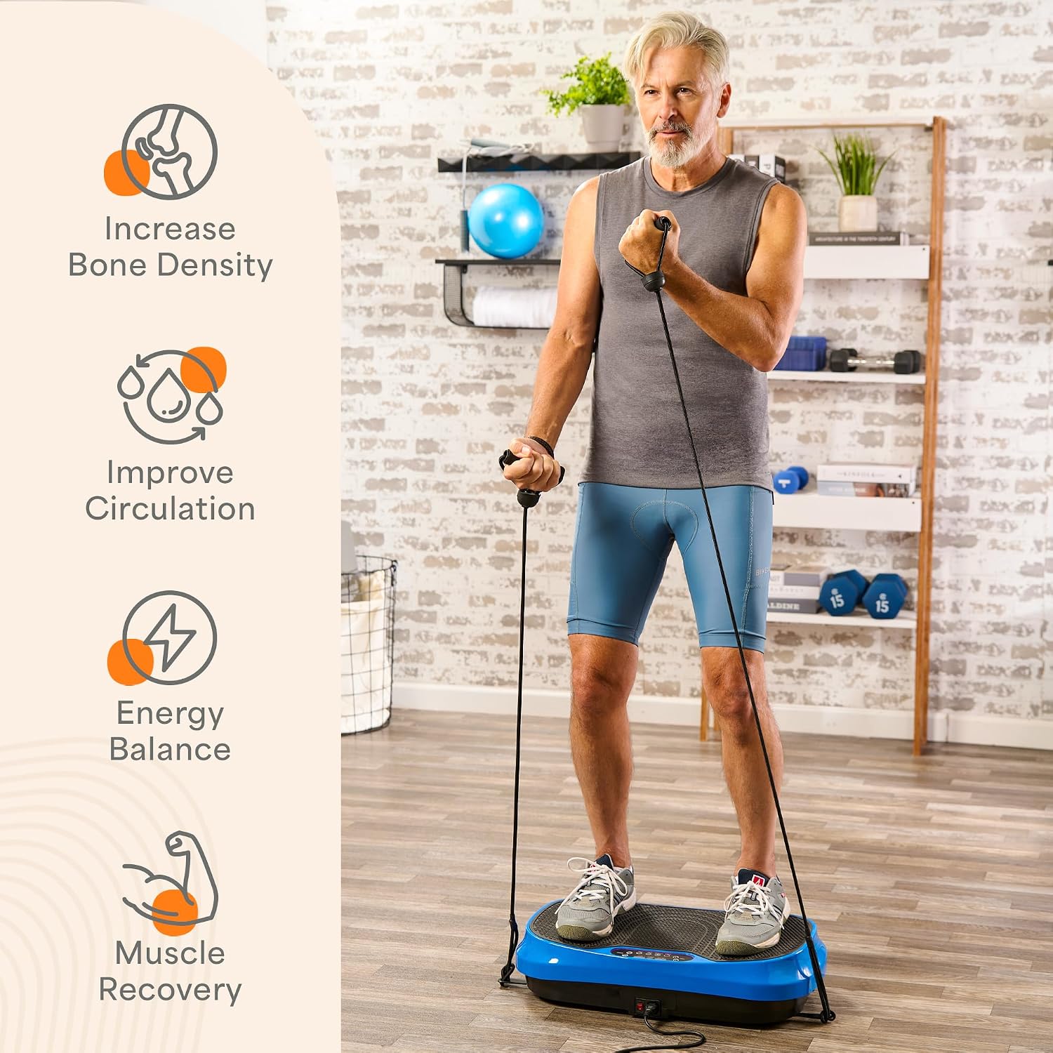 Detalle de Lifepro vibration plate, 200 W