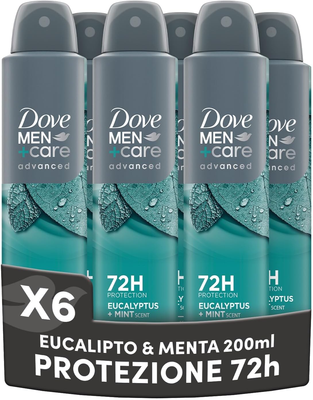 Detalle de Dove Men+Care Advanced Eucalipto e Menta 200 ml