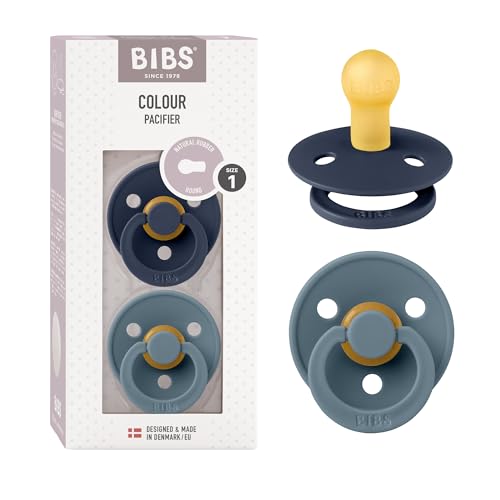 BIBS Colour Schnuller 2er-Pack, Kirschform, 0+ Monate ⚙