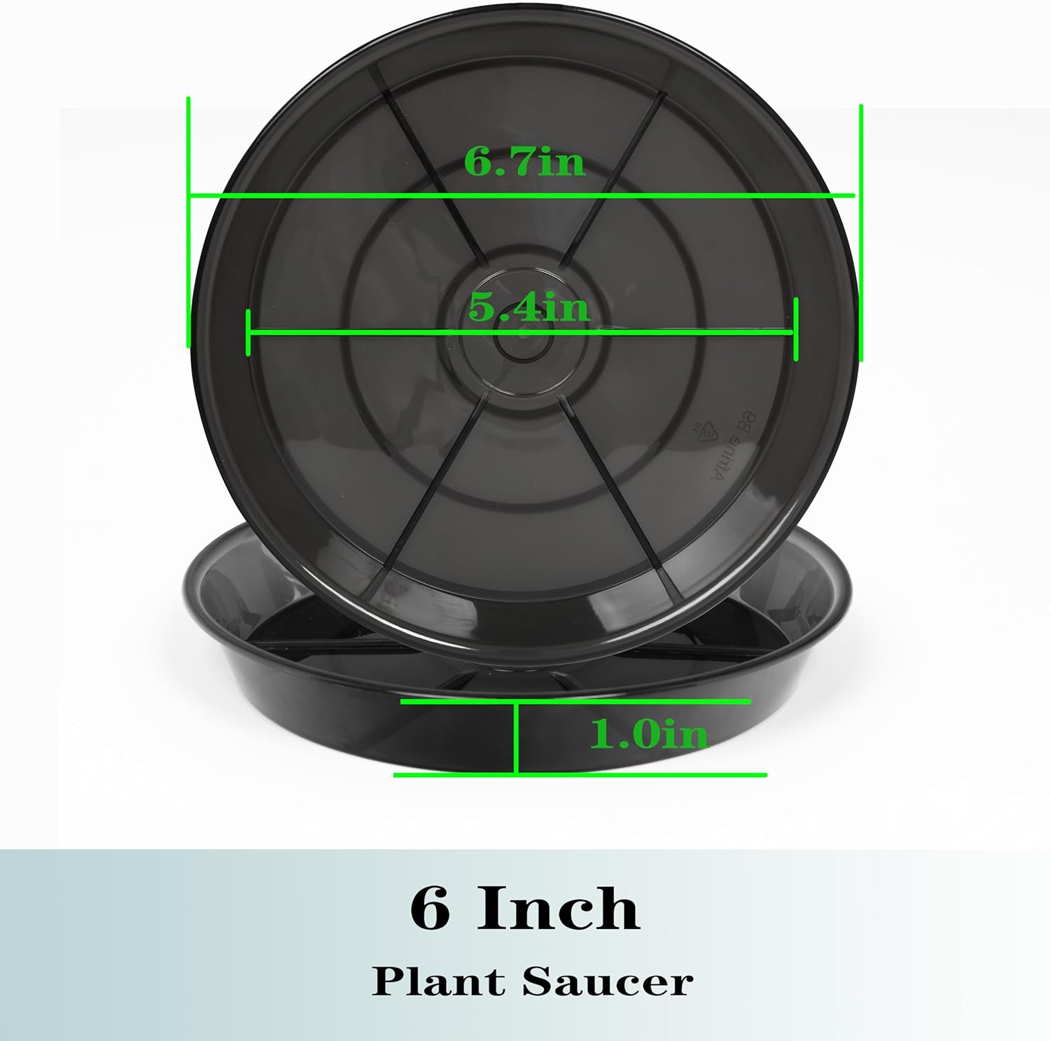 Thumbnail 1 de NIMYAU Plant Saucer 12 Inch 6 Pack