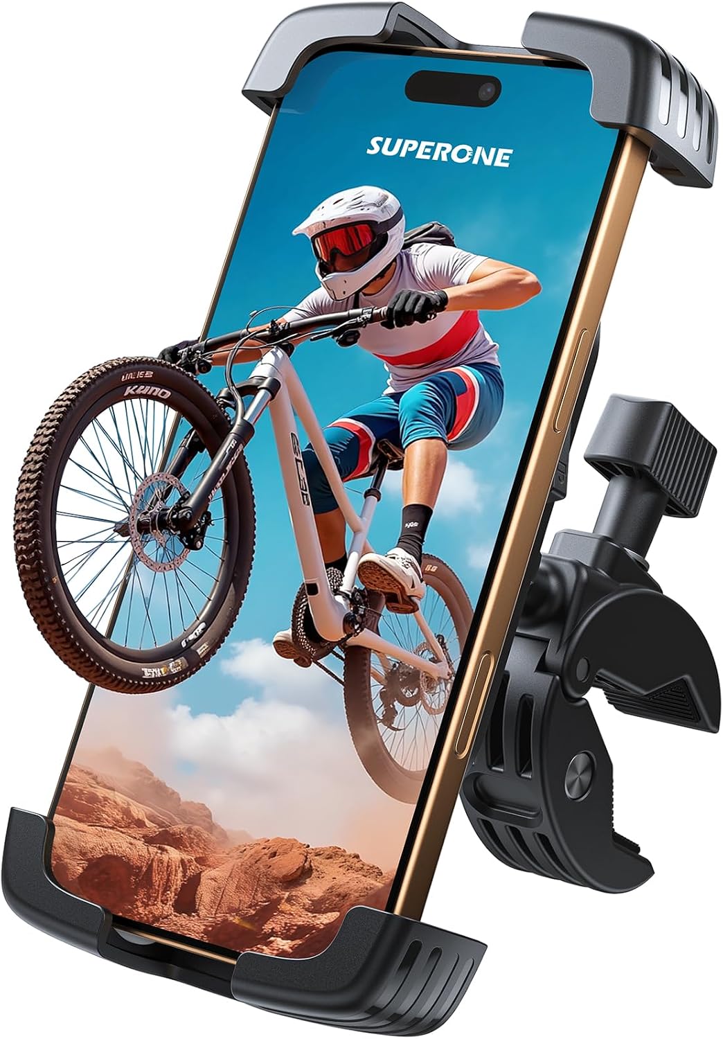 Detalle de SUPERONE Bike Phone Holder 0.65–1.2 in