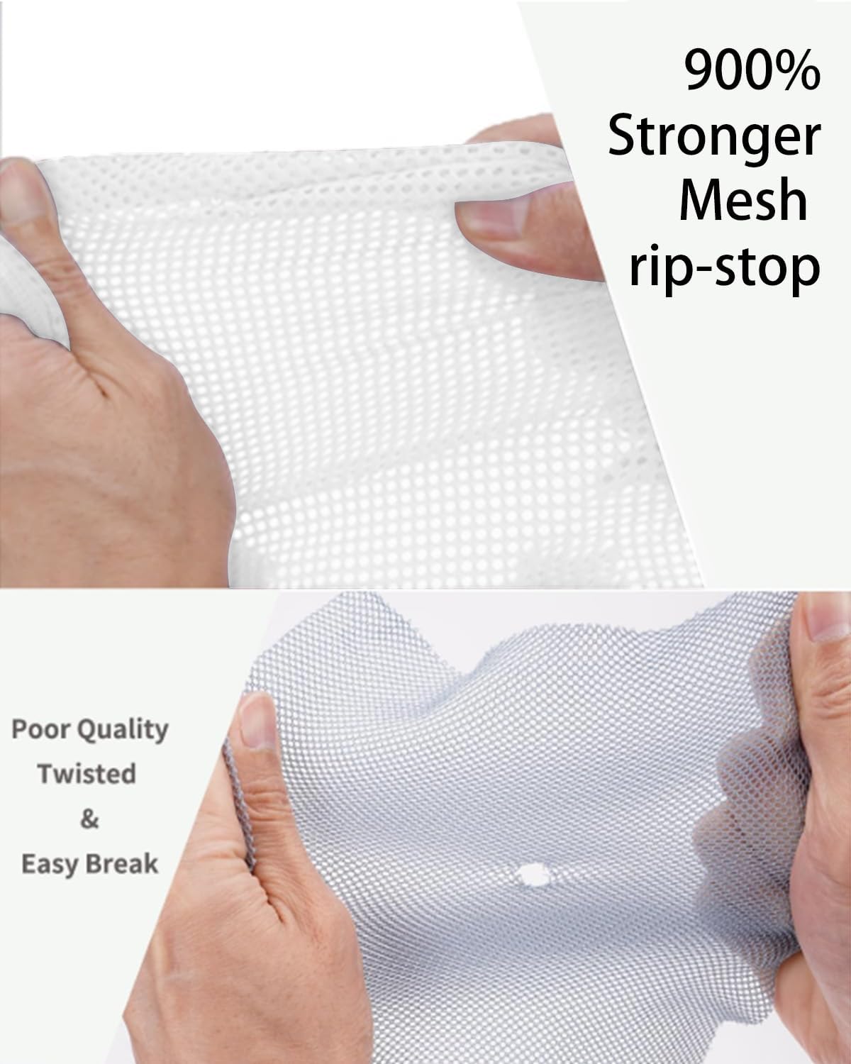 Detalle de ECOHUB Koffer Organizer Set: 6-teilige Packing Cubes mit ID-Tag – recycelte Nylon-Packwürfel
