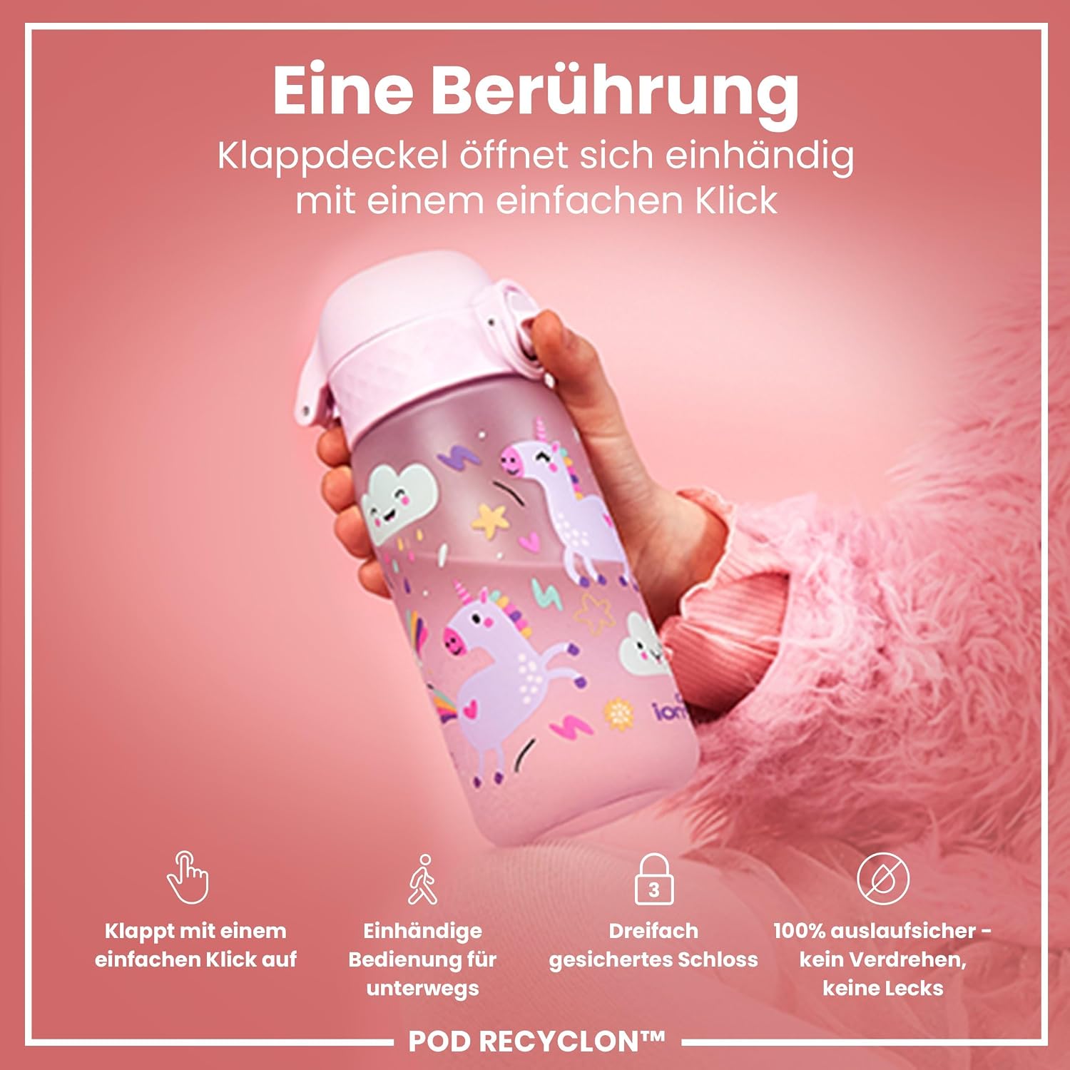 Thumbnail 2 de ion8 Kinder Trinkflasche 350 ml 🥤