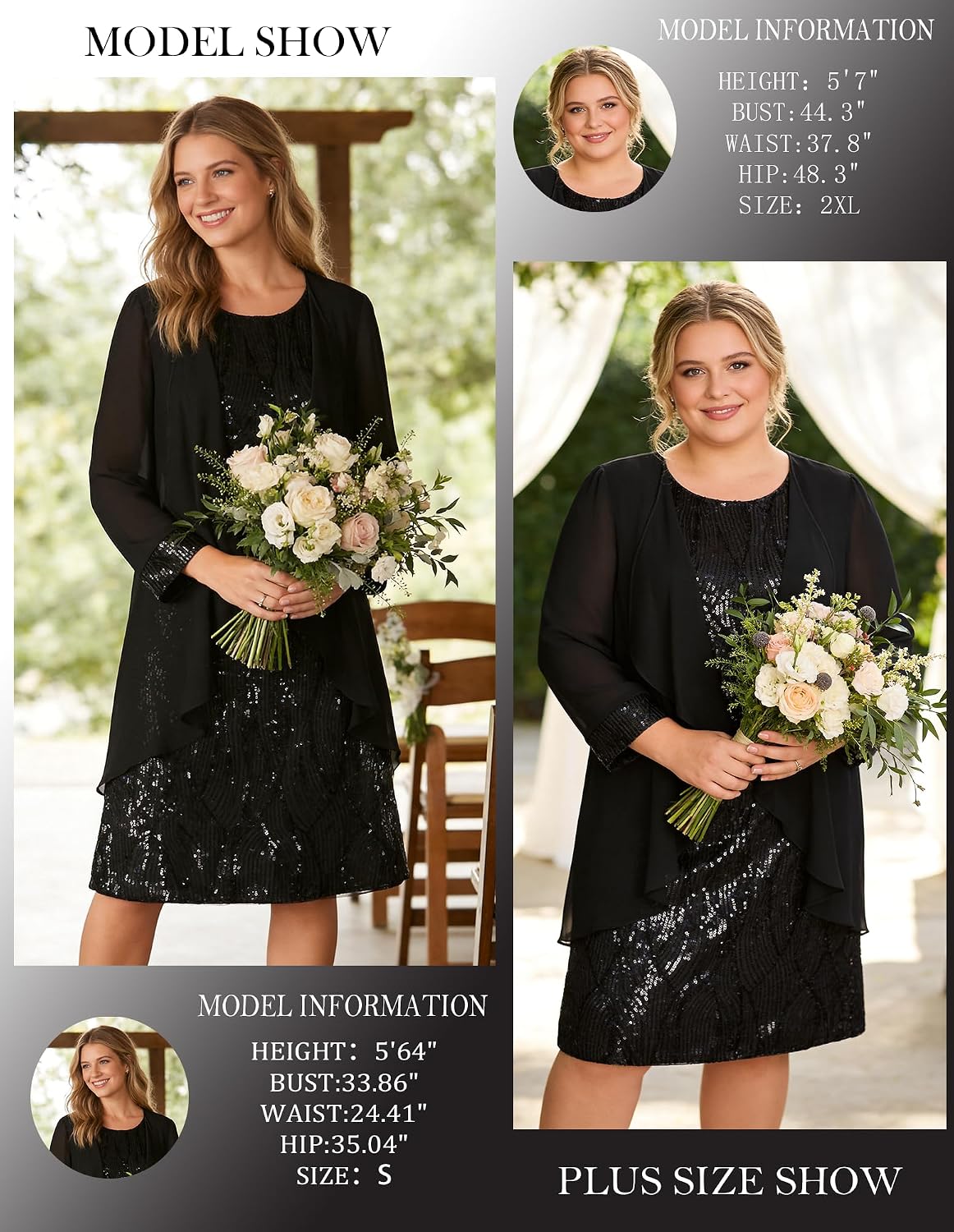 Thumbnail 4 de GRACE KARIN Sequin Dress for Wedding
