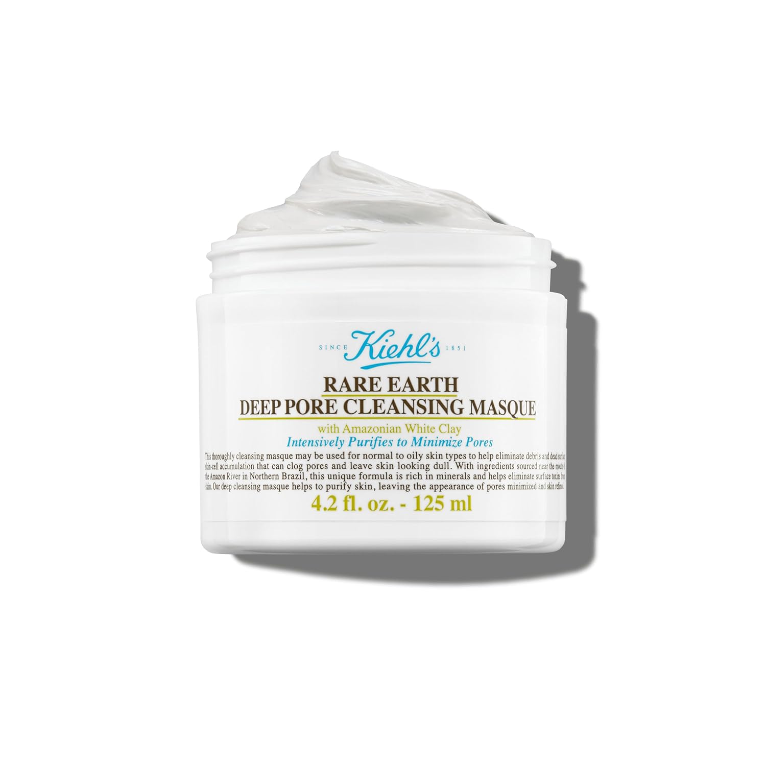 Thumbnail 6 de Kiehl’s Rare Earth Deep Pore Cleansing Mask (125 ml) – reinigende Detox-Maske gegen verstopfte Poren