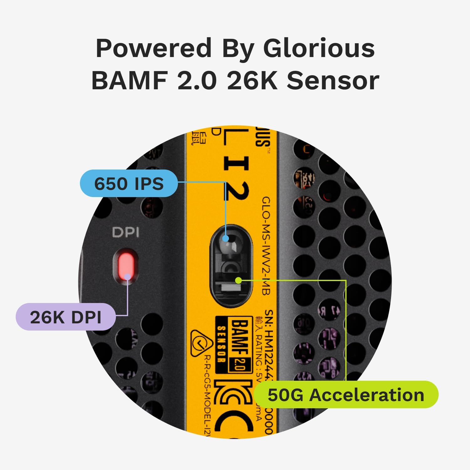 Thumbnail 5 de Glorious Model I 2 Wired Mouse 66 g