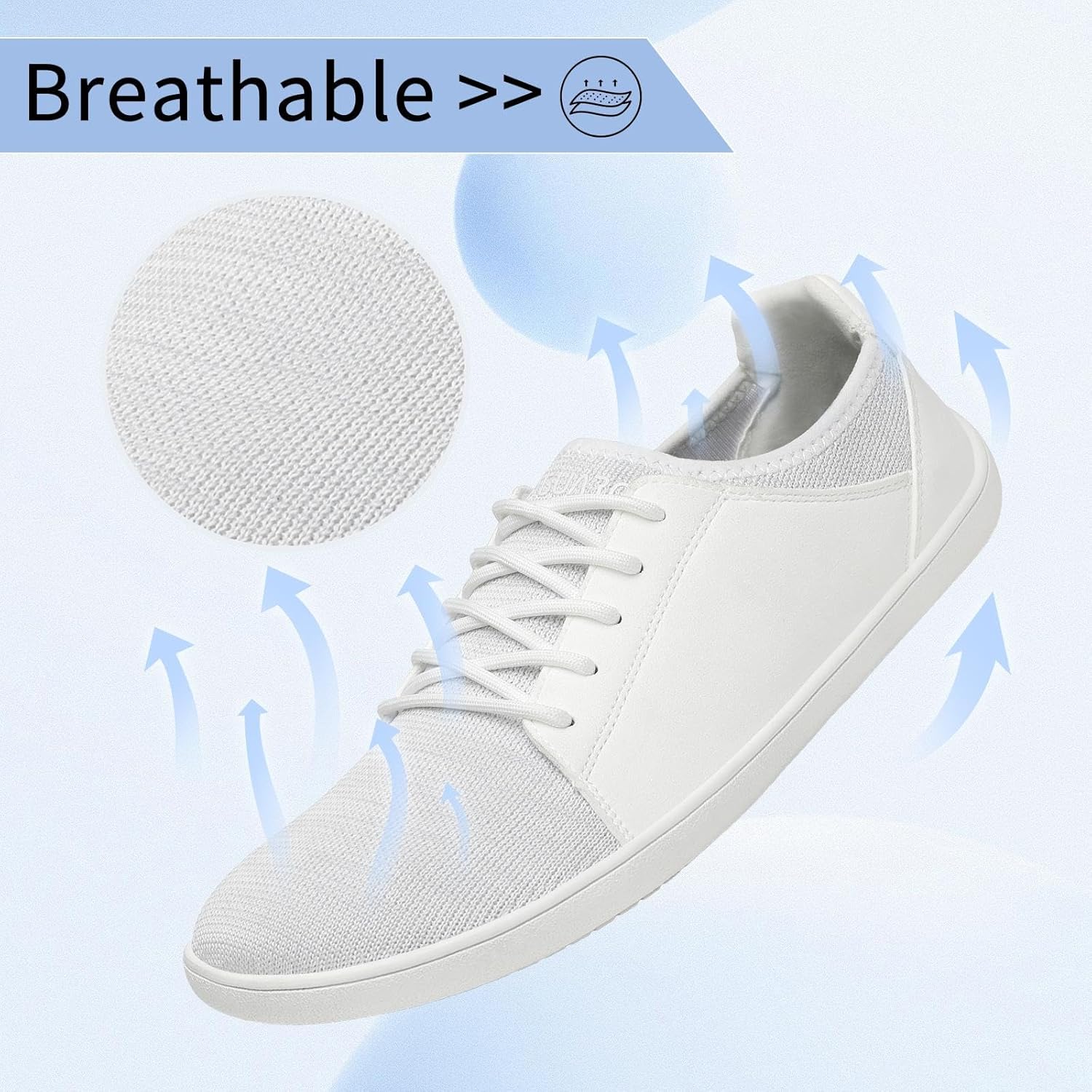 Thumbnail 2 de SAGUARO Uomo Donna Minimaliste Barefoot Luck III-Casual: Scarpe traspiranti e leggere per camminare