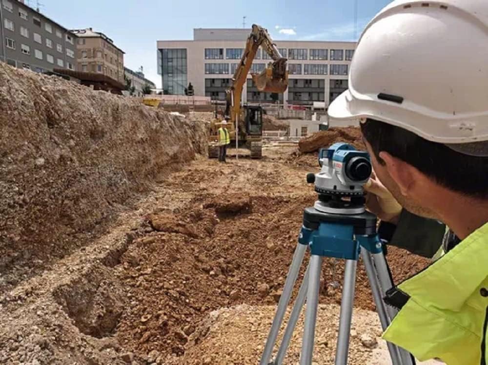 Thumbnail 3 de Niveau optique Bosch Professional GOL 20 D : grossissement 20x, portée jusqu’à 60 m, livré avec trépied BT 160