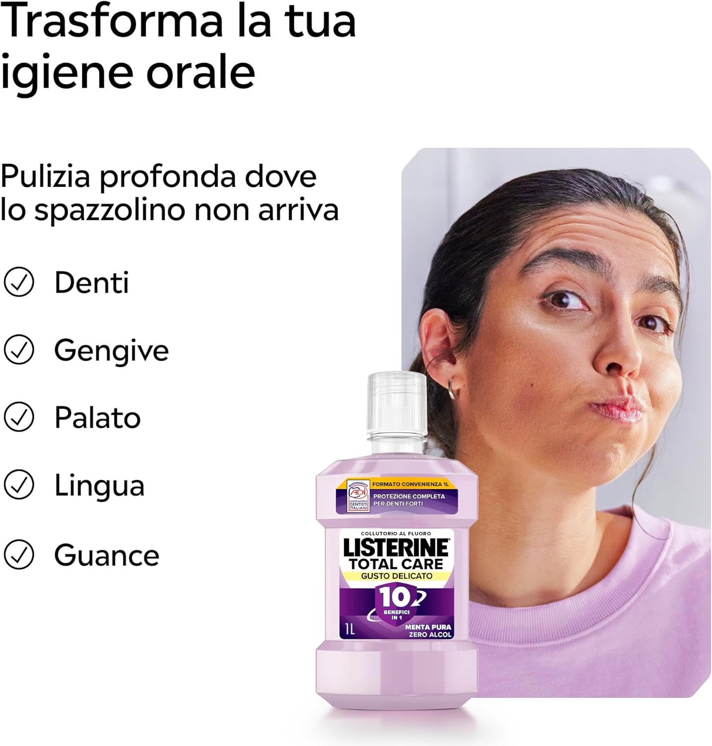 Thumbnail 5 de LISTERINE Total Care collutorio 1 L 🦷
