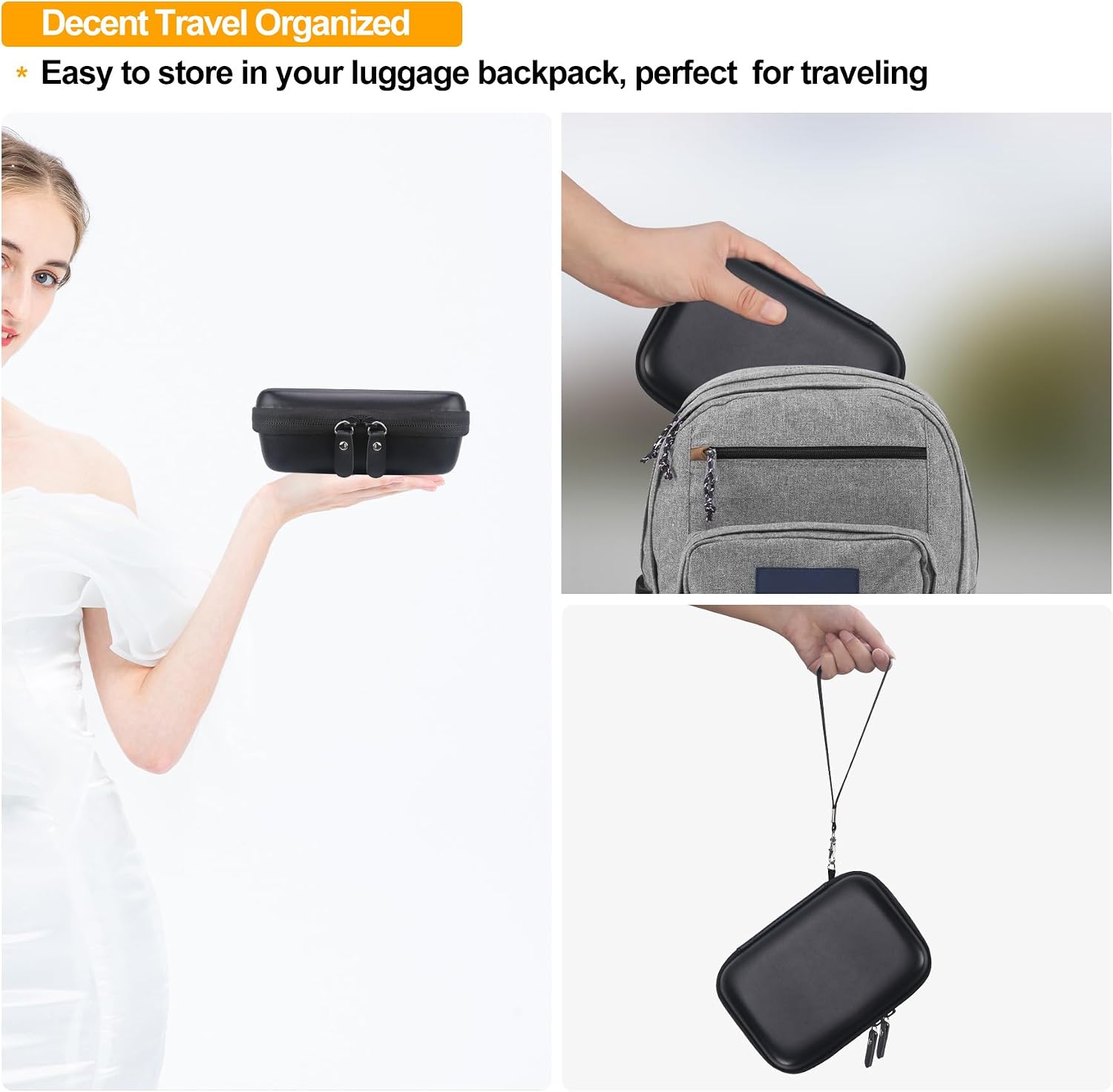 Thumbnail 5 de Elonbo Camera Carrying Case for Kodak Printomatic, grey