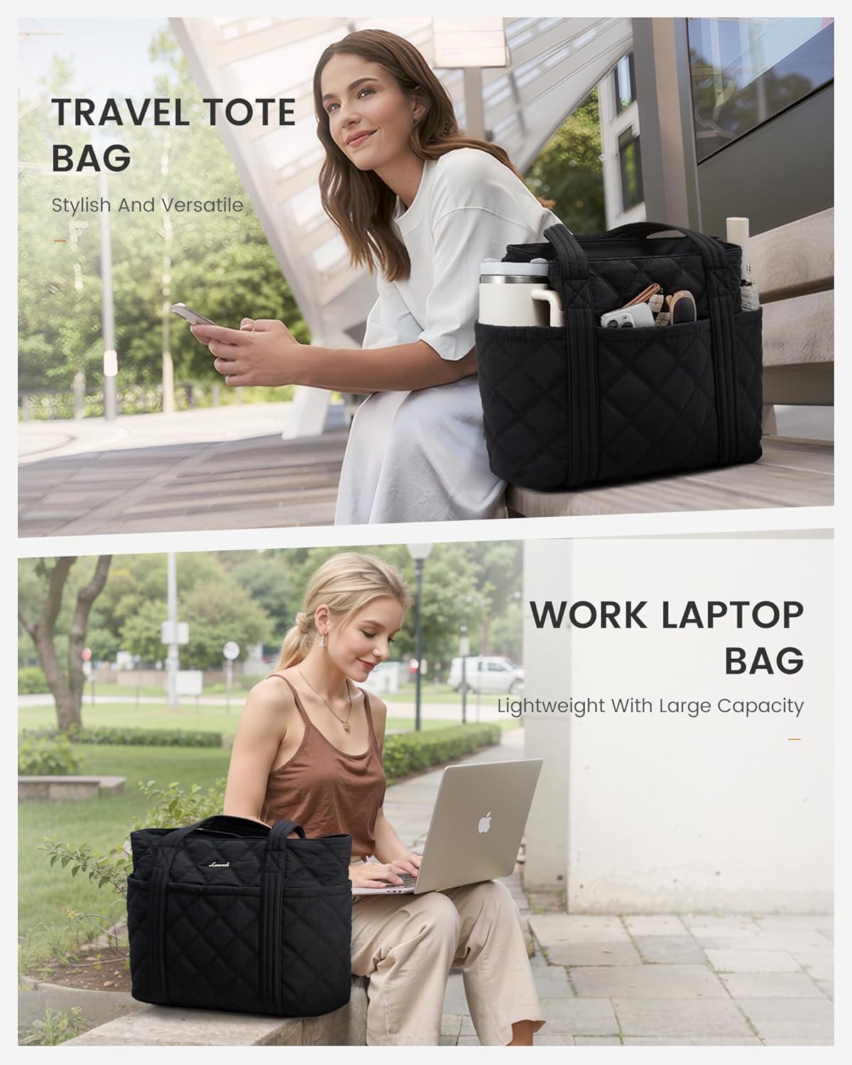 Thumbnail 1 de LOVEVOOK Shopper Tasche 15,6 Zoll