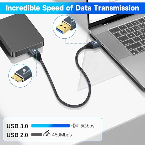 Thumbnail 3 de Thzzhnno Micro B a USB 3.0 1M 📱