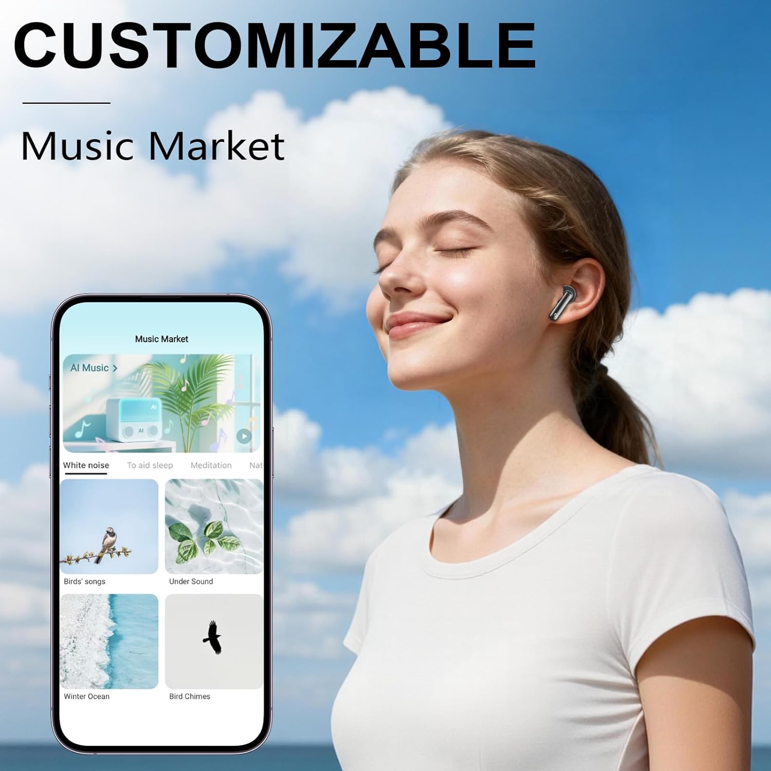 Thumbnail 6 de Wireless Earbuds (Bluetooth 5.4) with 4 ENC Mic, 36H Playtime, Noise Cancelling In-Ear & IP7 Waterproof