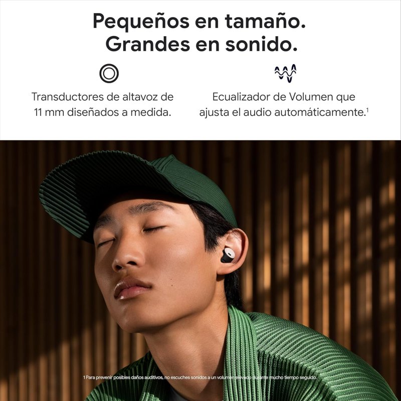 Detalle 2 de Google Pixel Buds Pro auriculares inalámbricos azul celeste