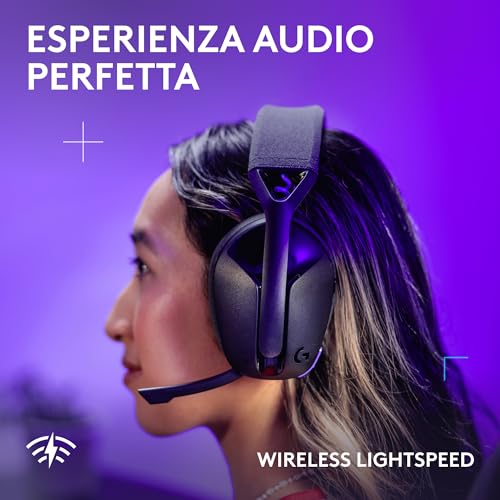 Thumbnail 3 de Logitech G G321 LIGHTSPEED: cuffia gaming wireless con Bluetooth e microfono flip-to-mute