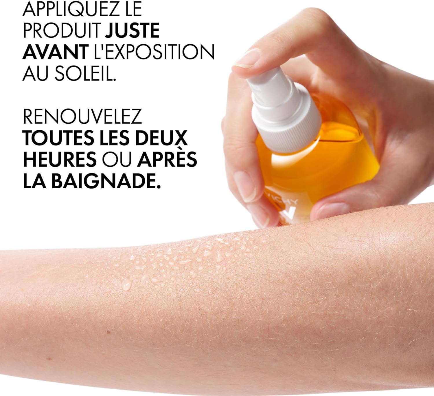 Thumbnail 6 de Vichy Capitail Soleil Eau de Protection Solaire SPF 50 – Spray bi-phasé activateur de bronzage