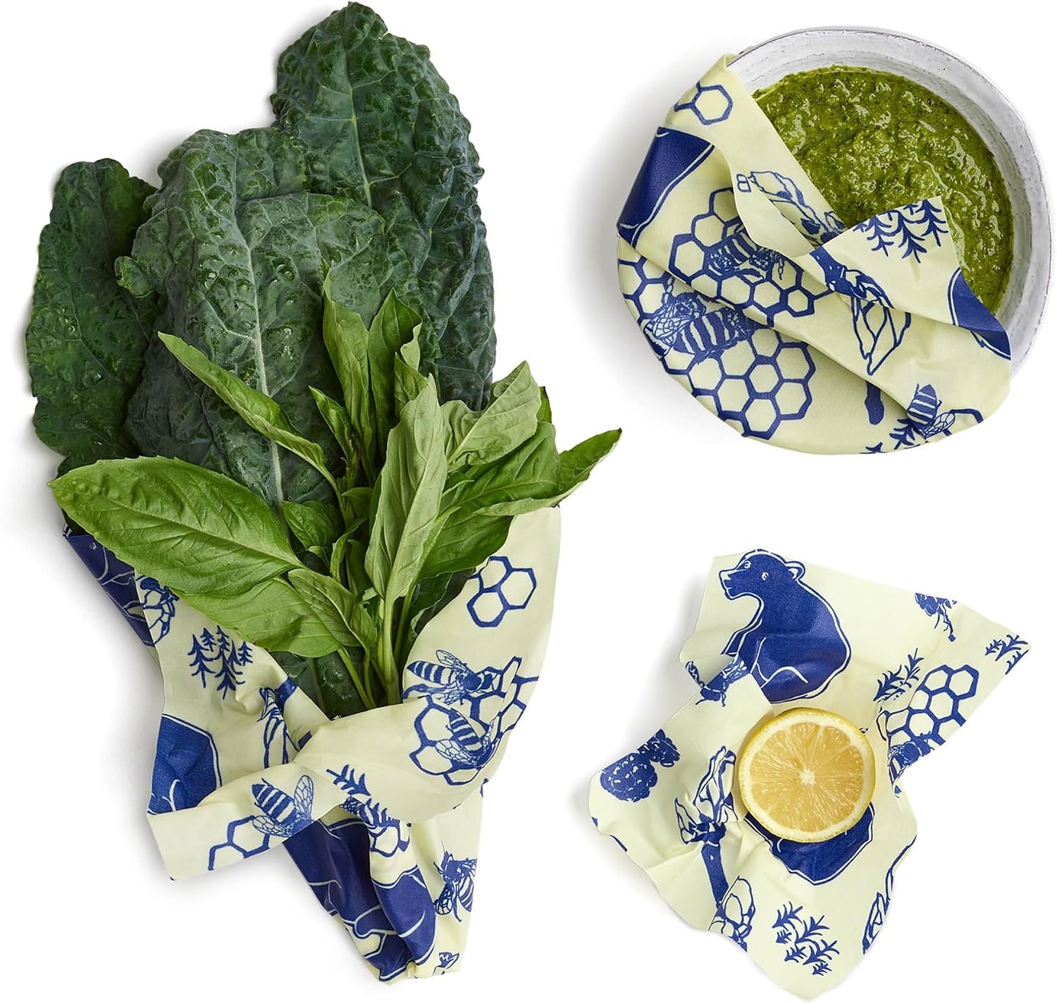 Thumbnail 2 de Bee's Wrap Beeswax Food Wraps, 3-Pack