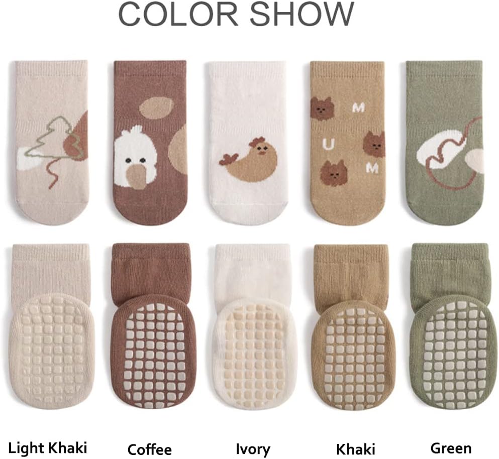 Thumbnail 2 de Exemaba Baby Socks with Grips 5 Pairs