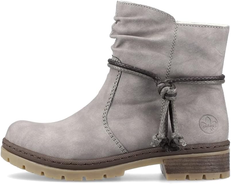 Thumbnail 4 de Rieker Damen Ankle Boots Y7463 – Stiefeletten mit Blockabsatz und Reißverschluss