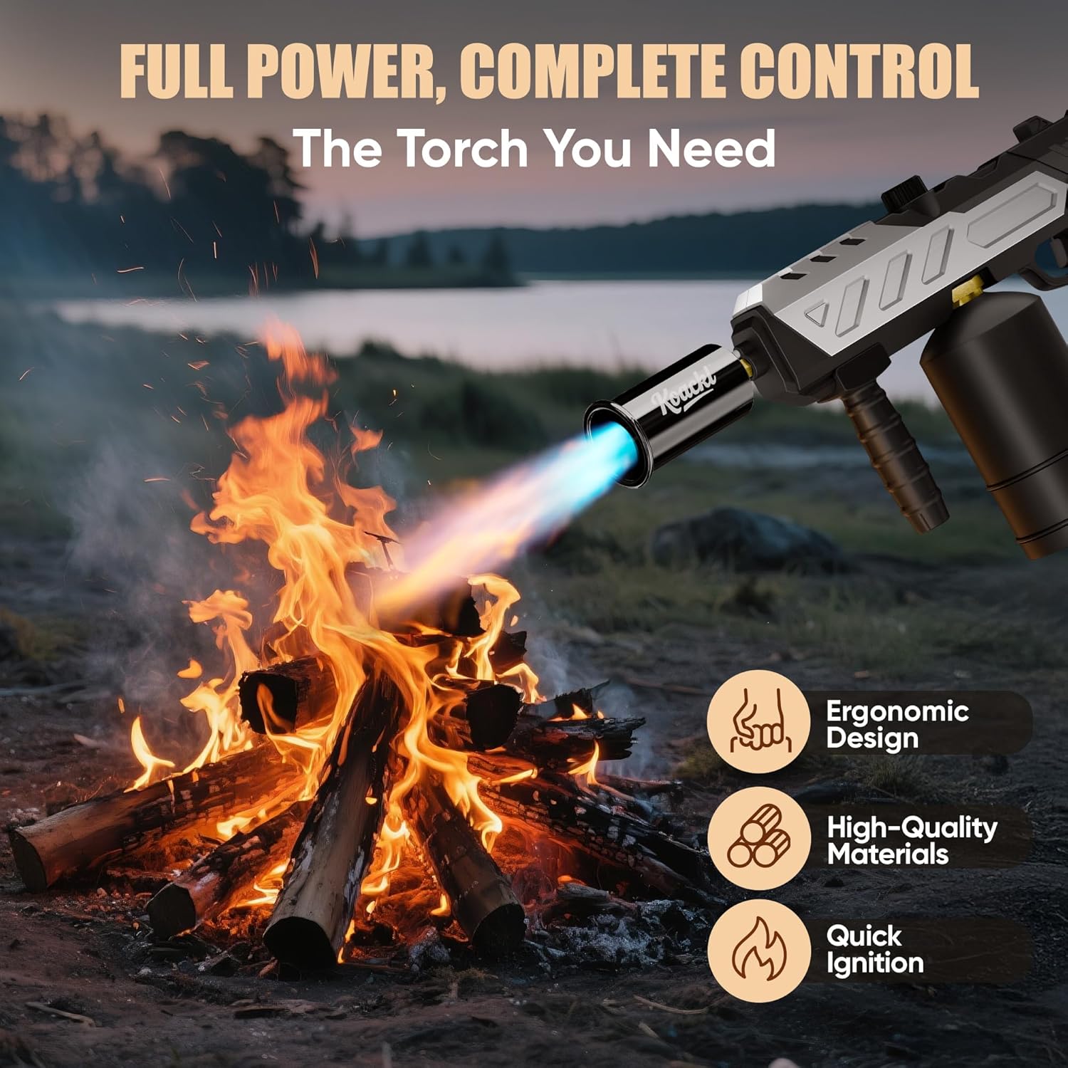 Thumbnail 2 de KOACKL Powerful Propane Torch with Adjustable Flame