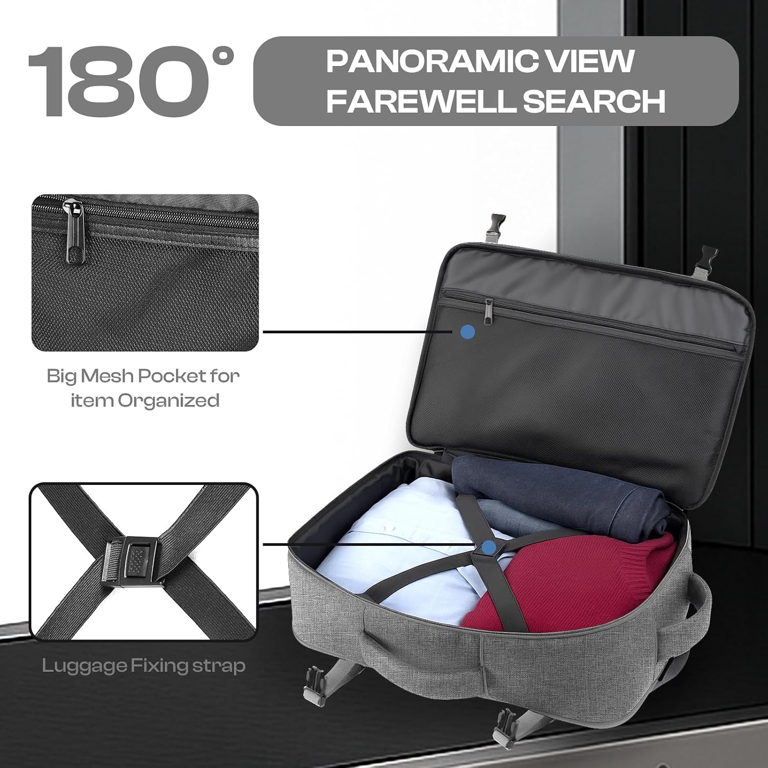 Detalle 1 de Sirmaeed Travel Backpack 50L