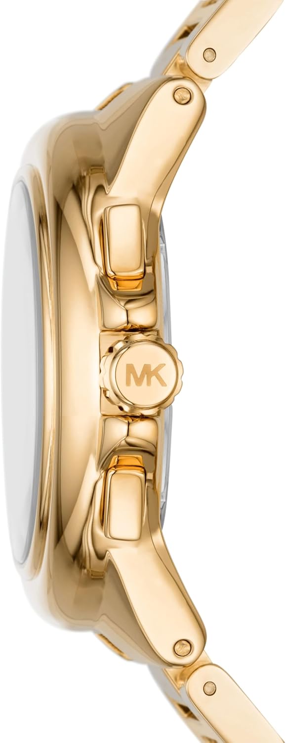 Thumbnail 1 de Michael Kors Orologio Camille da donna: cronografo al quarzo 43 mm in acciaio dorato