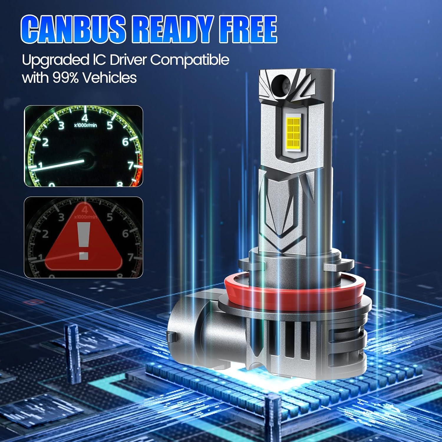 Detalle 2 de rimthin H11 Fog Light Bulbs 50,000h