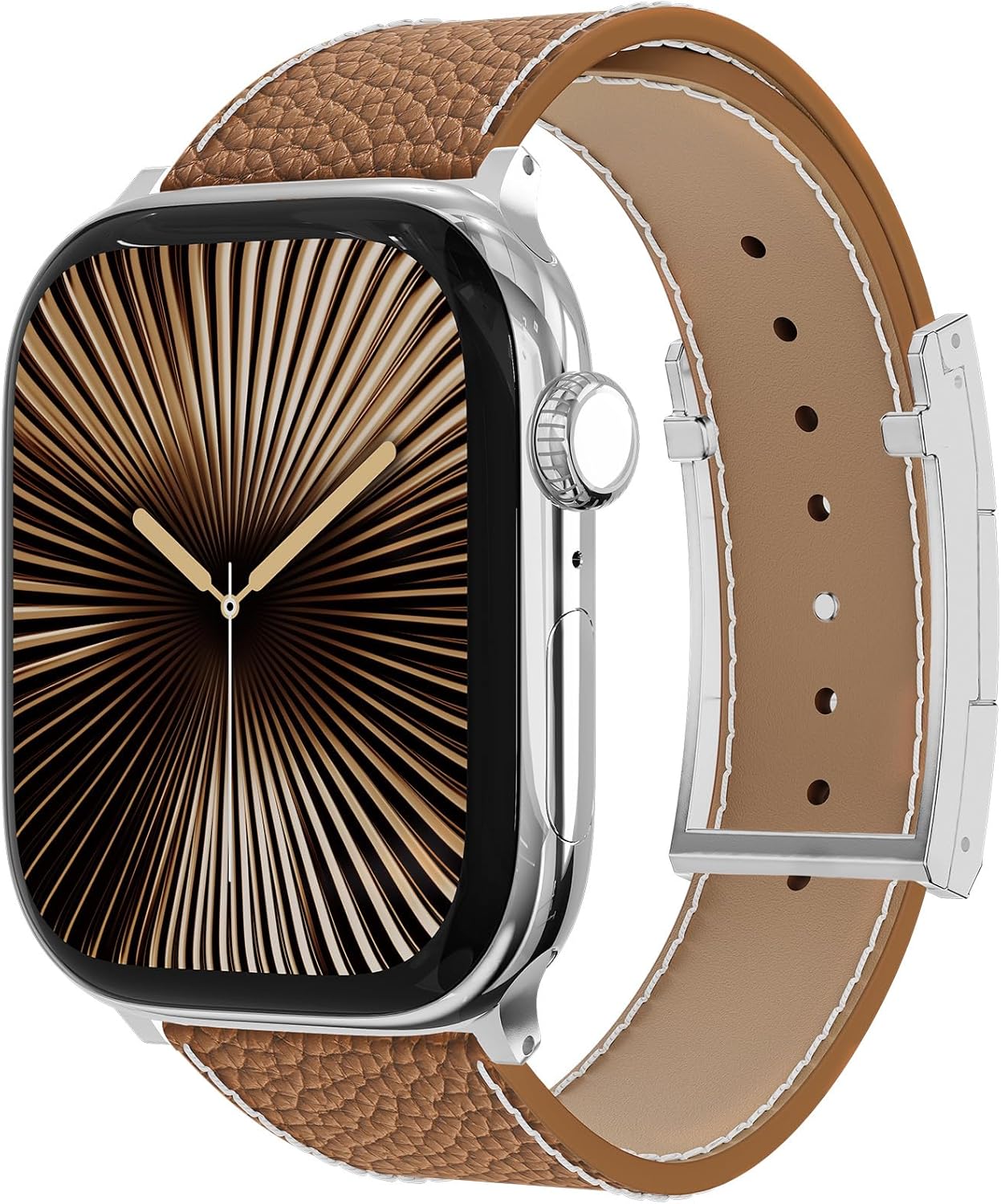 Thumbnail 1 de Tekvon Leather Watch Band 49mm Magnetic