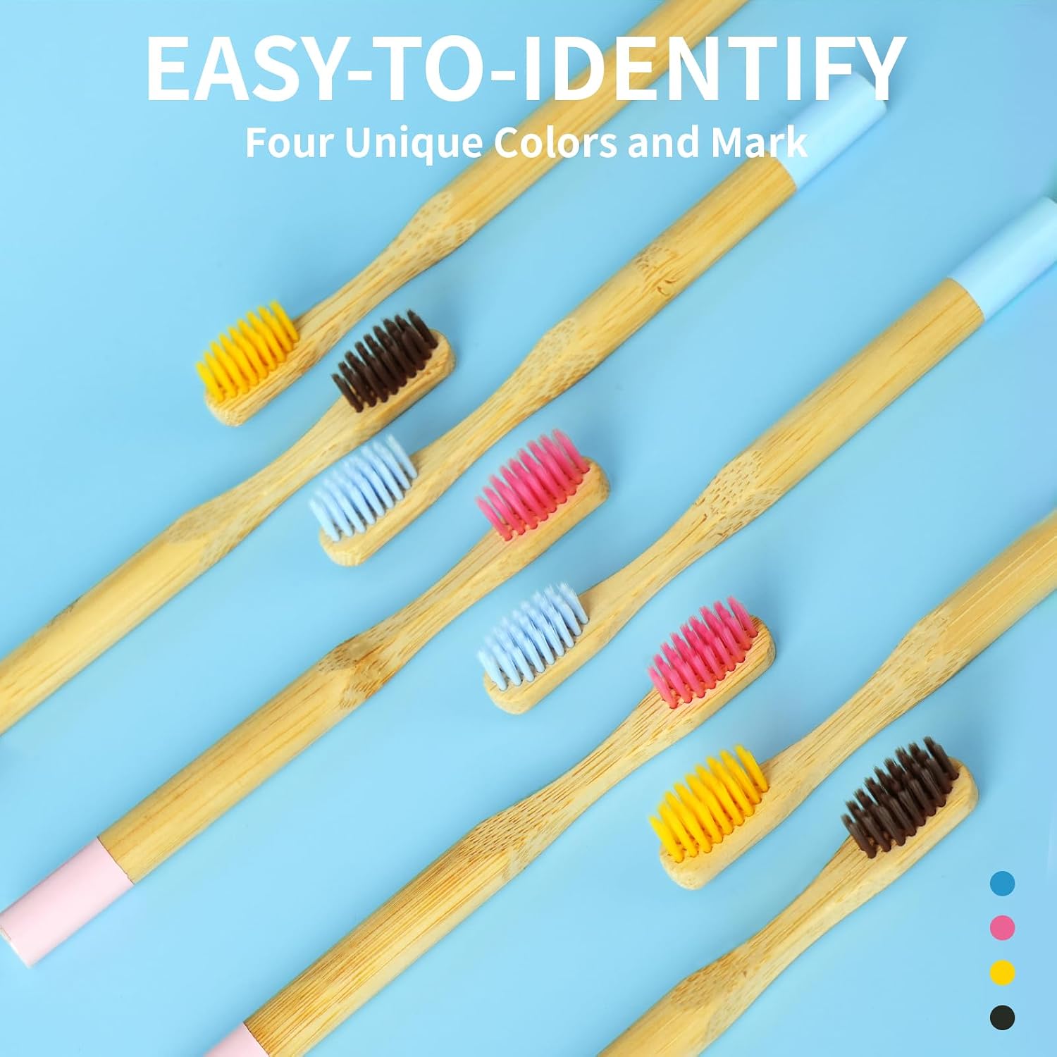 Detalle 1 de GENKENT Kids Toothbrushes, 8-Count Set
